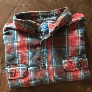 Faded Glory Men’s Plaid Flannel Button Down